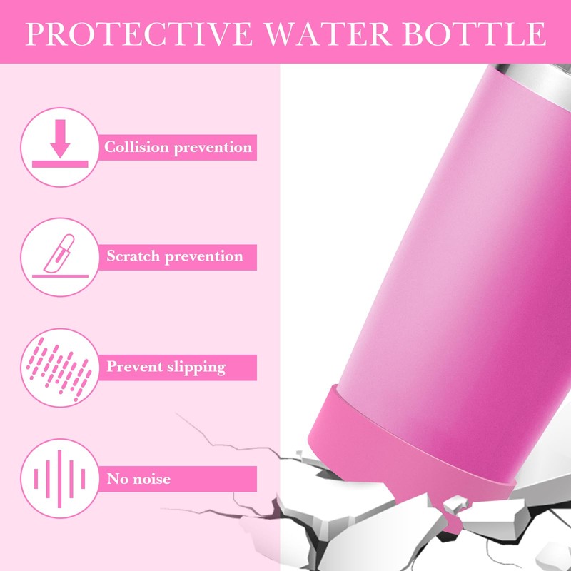 Linkidea Water Bottle Boot Compatible with YETI Rambler Tumbler 20oz/30oz,