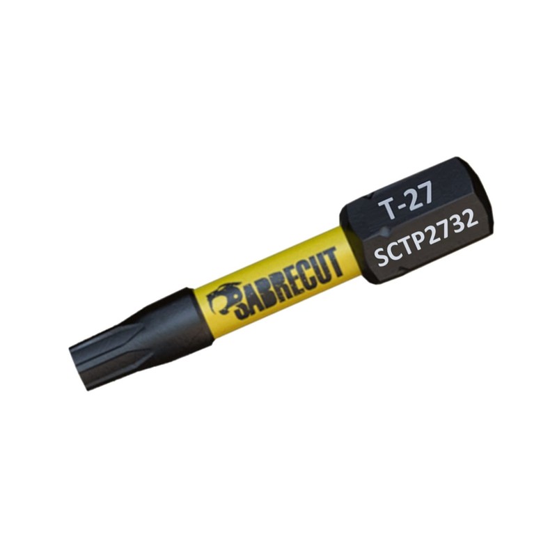 5 x SabreCut SCTP2732_5 32mm T27 TX27 Torx Tamper Proof