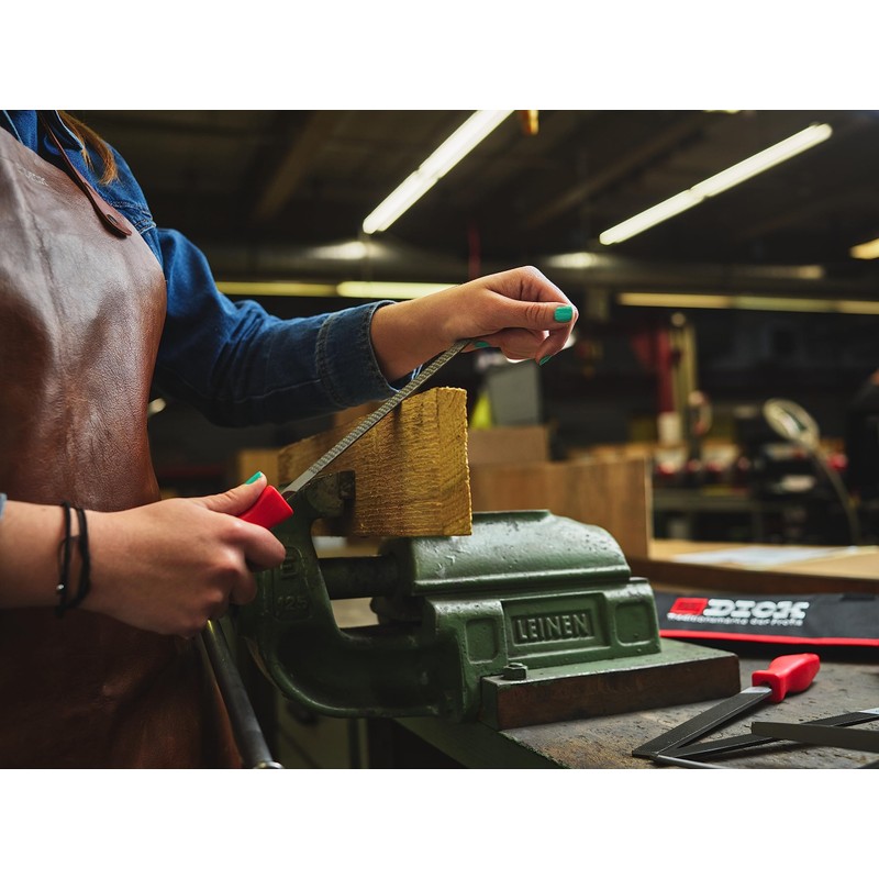 F. DICK Key File Set 6 Pieces (100 mm, Files