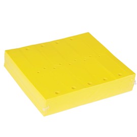 Self Locking Arrow Key Tags 1,000 Pcs - Size 4 1/2" x 3/4" Plastic Car Key Labels Arrow ID Tags | Key Identification Tags Self Lock for Car Dealer Supplies, Office Automotive Shops (Yellow)