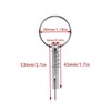 6 Pack Quick Release Bimini Pins, 1/4" Diameter - Boat