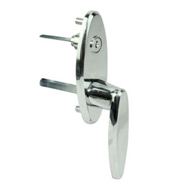 Garage Door L Handle - Keyed