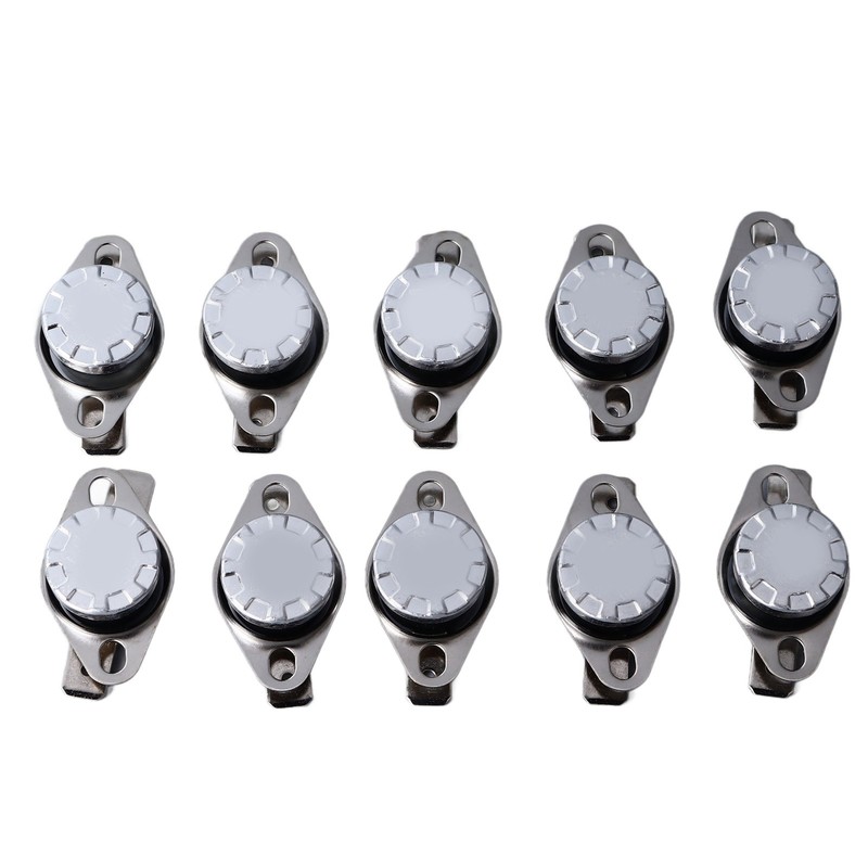 10Pcs Thermal Control Switch Normally Closed NC Temp Controller 100