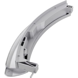 DEKAROX Door handle with axles for Siemens 751791 00751791 for washing machine front loader such as iQ700 iQ790 iQ500 varioPerfect S12 S14 S16 superSilence extra class