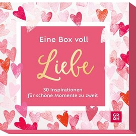 Eine Box voll Liebe: 30 Inspirationen für schöne Momente zu zweit | Kartenbox mit tollen Ideen für Gemeinsam-Zeit für Paare, ideales Geschenk zum Jahrestag oder zur Hochzeit