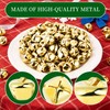 30 Pack Mini Jingle Bells, Small Gold Bells for DIY
