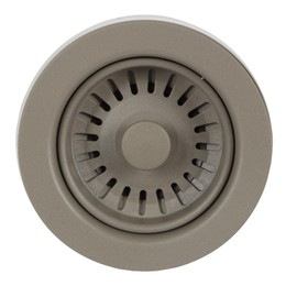 Nantucket 3.5KD-GCTR Basket Strainer Kitchen Drain For Granite Composite Sinks - Truffle