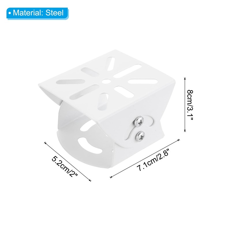 PATIKIL Security Camera Joint Mounting 3.1 Inch, 2 Pack CCTV