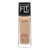 Base de maquillaje Maybelline Fit Me Hydrate + Smooth Foundation tono buff beige - 30mL