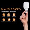 aooshine Dimmable LED Light Bulb 6W 3 Color Temperatures, 3000K/5000K/4000K
