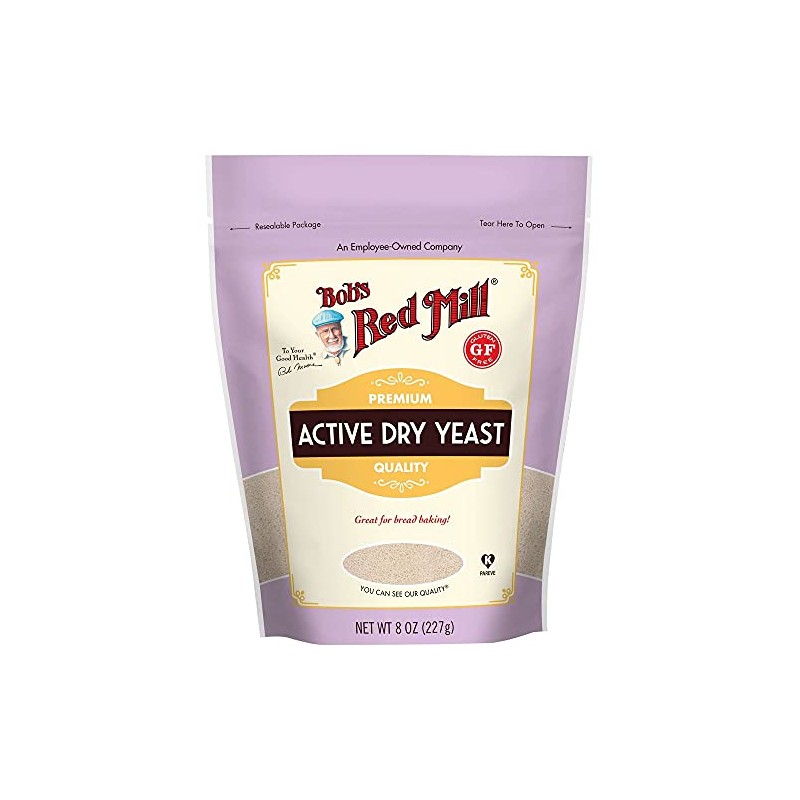 Bobs Red Mill Active Dry Yeast, 8 Ounce -- 5