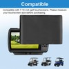 AZZOIA Golf Cart Touchscreen Protector Cover, Oxford Waterproof Cover with