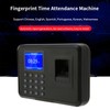 Fingerprint Attendance Machine 2.4 Inch 1000 User Capacity Name Display