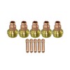 RIVERWELD TIG Gas Lens Stubby Collet Bodies 45V27S 10N25S 1/8''