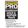 GONZO 5030 Pro Guardian Mole & Gopher Trap