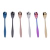 6PCS Coffee Spoon Stainless Steel Mixing Spoon Thickened Long Handle