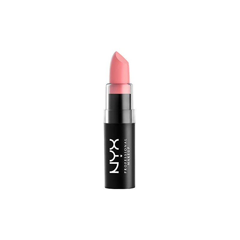 NYX Matte Lipstick MLS04 - Pale Pink (Light blue-toned Pink)