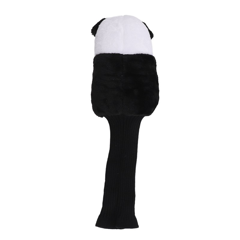 Golf Club Head Cover Plush Easy Cleaning Cute Panda Golf