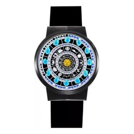 Reloj Led Caballeros Del Zodiaco Encendido Al Touch