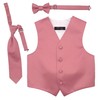 Spencer J's Boys Formal Suit Tuxedo Vest Tie and Bowtie