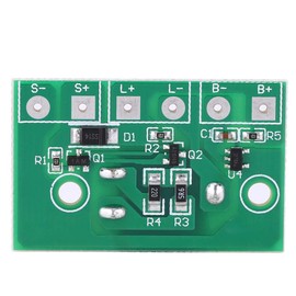 Solar Lamp Circuit Board, Wall Light Control Sensor Controller with Switch for 3.7V Lithium Battery, Solar Light Controller