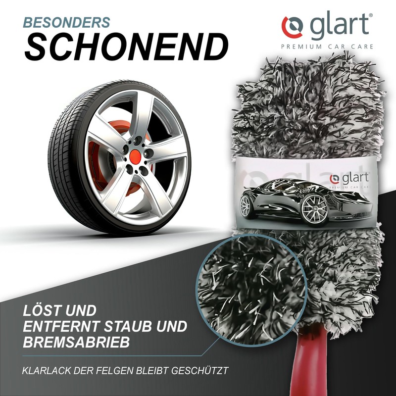 Glart Cleaning and care: