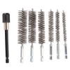 7Pcs Stainless Steel Bore Brush Stainless Steel Bristles Wire Brush