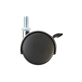 SSWBasics Twin Wheel Caster for Clothing Racks - With Brake - Set of 4