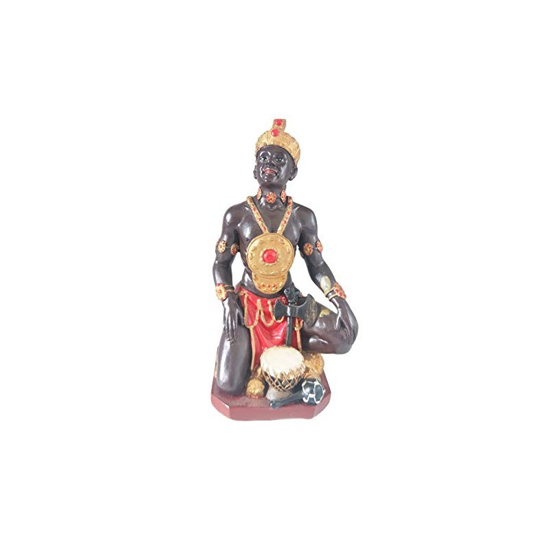 Orisha Shango Chango Statue - African Estatua (5 Inch)
