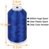 New brothread - Single Huge Spool 5000M Each Polyester Embroidery