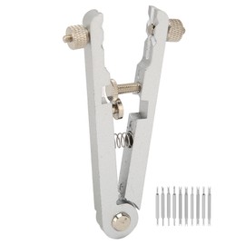 Watch Spring Bar Plier Tool 10 Tips Pins V Shaped 6825 Spring Bar Tweezer Tool for Watch Strap Removal