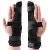 DSLSQD Finger Splint, Adjustable Finger Support, Small Finger Boxer Fracture