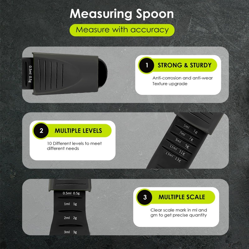 GOCHA Gadgets | Adjustable Measuring Spoon | Double End Adjustable