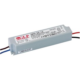 36W 24Vdc LED Power Supply, GPV-35-24, IP67, 5 years warranty, TÜV certificate