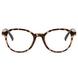 LJCZKA Round Blue Light Blocking Glasses for Women Men Blue Light Filter Glasses Anti Fatigue Round 90s Trendy Shades for Computer Screen TV