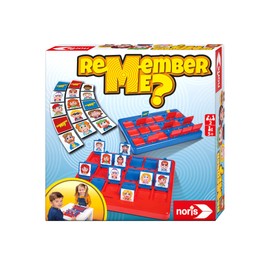 Noris 606064477 Remember Me - The Funny Guessing Game with 18 Different Characters, Question Game for 2 Players from 5 Years