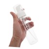 SAFIGLE 2pcs Clear Foaming Pump Bottle Refillable Travel Dispenser for