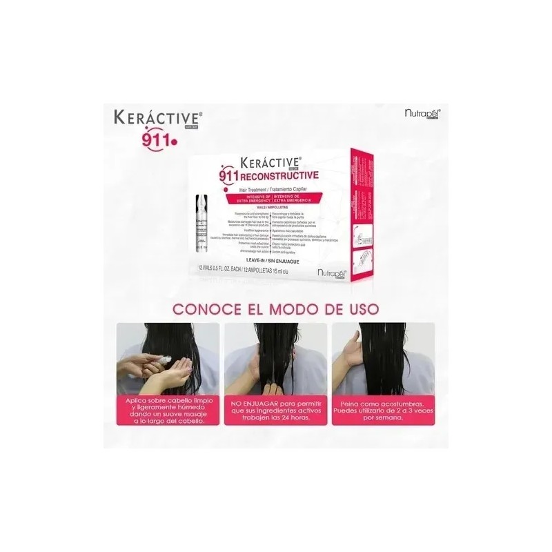 Kit Shampoo Nutrapel Keractive Reestructurante 300g