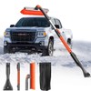 DooGooCoo [Upgrade] Ice Scraper & Extendable Snow Brush for Car