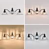 XIEDUN Farmhouse Vanity Lights for Bathroom Vanity Light Fixtures Black