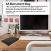 Yieidui A5 Document Bag File Folder Clipboard Business Office Financial