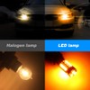 HAISECA AC/DC 9-36V PW24W PWY24W LED Bulb Amber,1200LM DRL Daytime