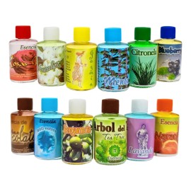 Golden Essences Kit 12 Esencias Aromáticas De 16ml Difusor Vela O Jabón