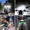 X-STYLE Motorcycle Fog Lamp, LED, White, Headlight, Auxiliary Light, Work