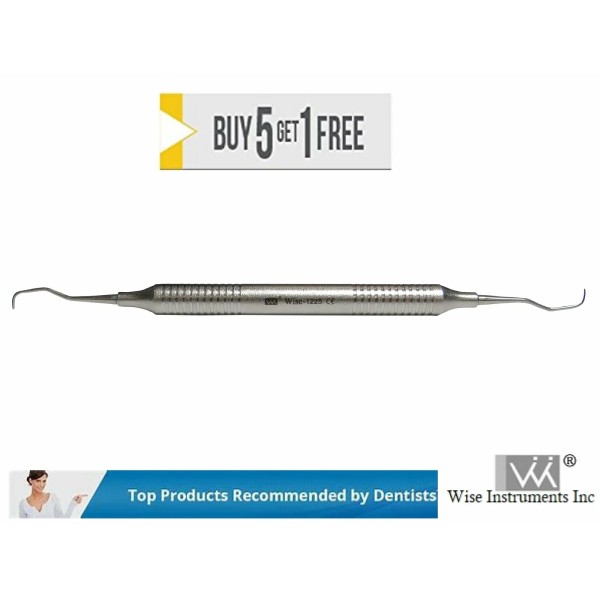 Wise Instruments Dental Gracey Curette 1/2 Dental Scaler & Curette