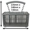 Spares2go Cutlery Basket Cage & Lid for Electrolux Dishwasher (Removable