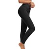 YOAKUKA Yoga Ribbed Leggings for Women High Waisted Tummy Control
