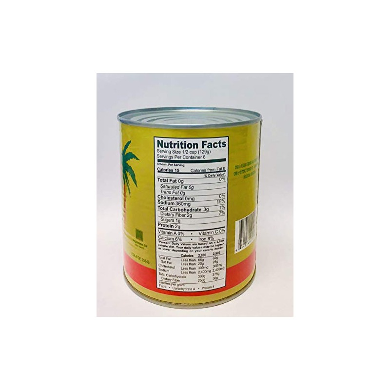 Caiçaraí - Hearts of Palm - 27.94 Oz (PACK OF