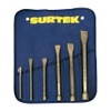 Surtek 117193 Juego de Cinceles, 6 Piezas