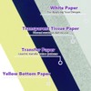 KLYNGTSK 50 Sheets Tattoo Transfer Paper Tattoo Paper Tracing Paper